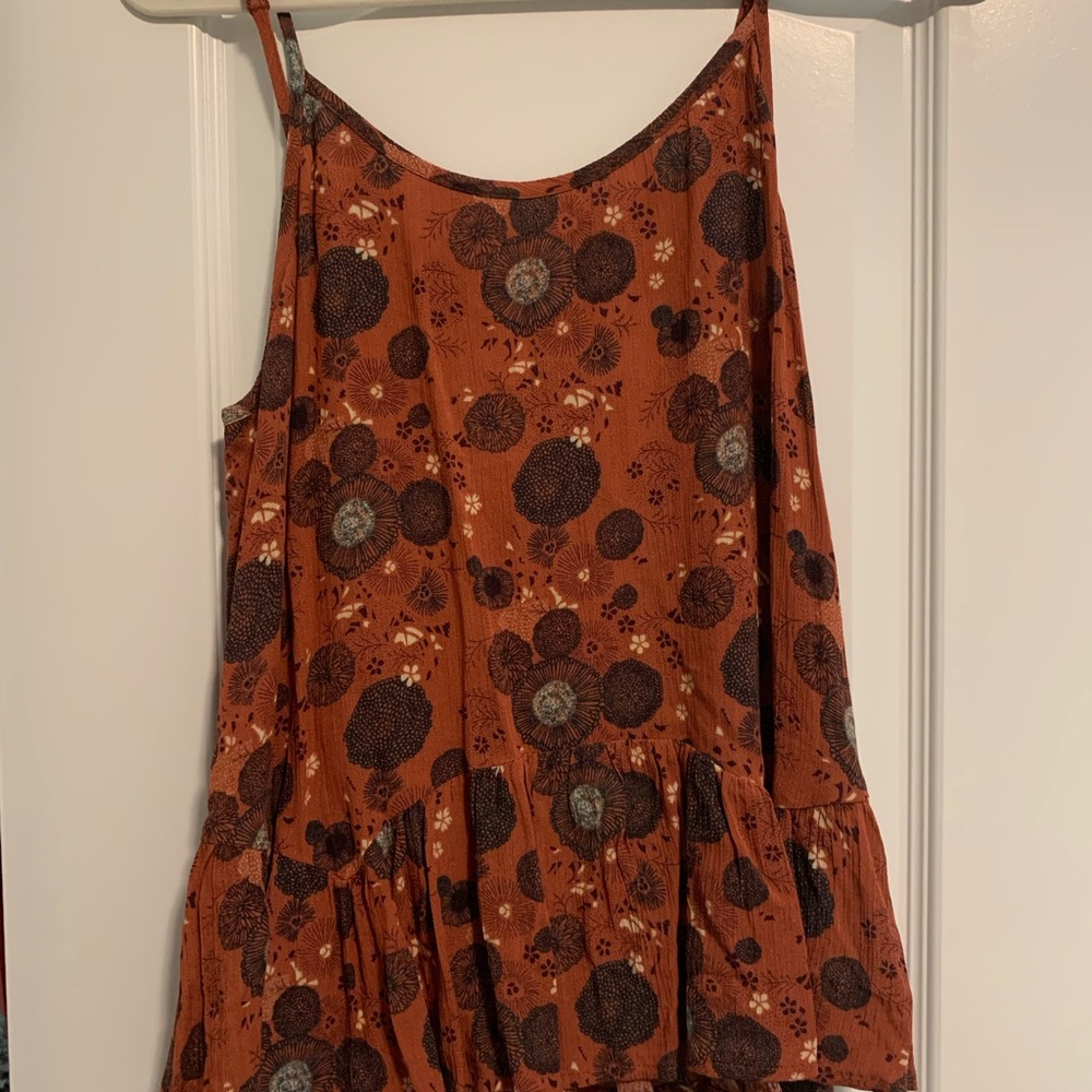 Floral tank top